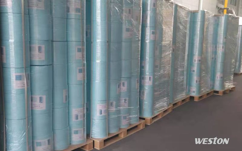 plain pulp polyester spunlace4