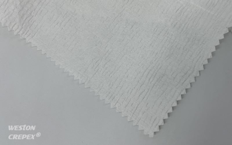 creped pulp polyester spunlace6