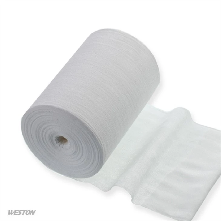 100% cotton surgical gauze rolls2