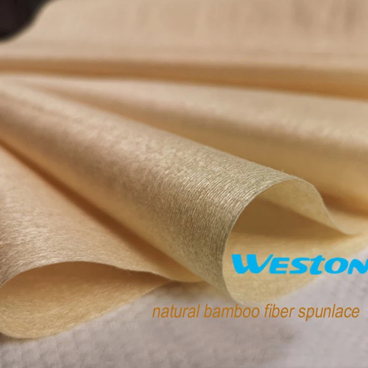 Bamboo Spunlace Nonwoven Fabrics