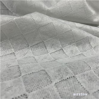 100% Bamboo Fiber Checkerboard Diamond Embossed Spunlace