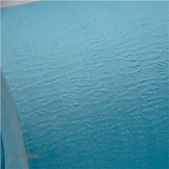 Low Lint Printer Cleaning SMT Cleanroom Wipe Mother Rolls Creped Turquoise Color