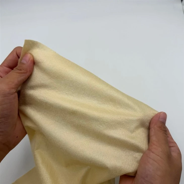 hand hloding bamboo fiber cloth