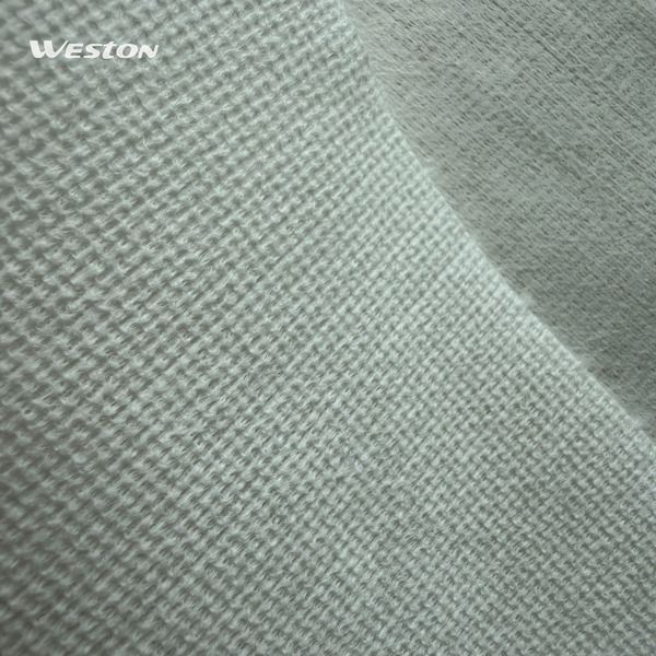 close up view of High Friction Polyester Wood Pulp Material