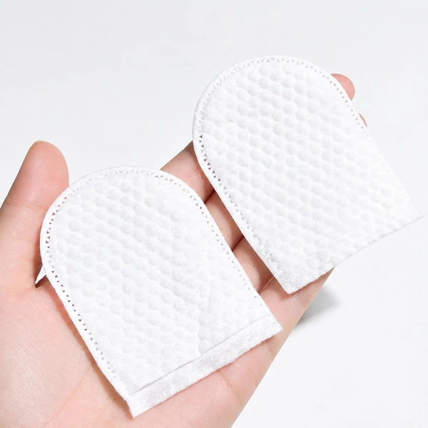Weston Nonwoven Finger Pocket Cleansing Pads – spunlace cotton pads with slip-on finger design