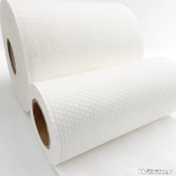 pearl embossed nonwoven roll  by weston