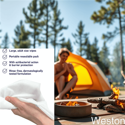 Camp Shower Wipes