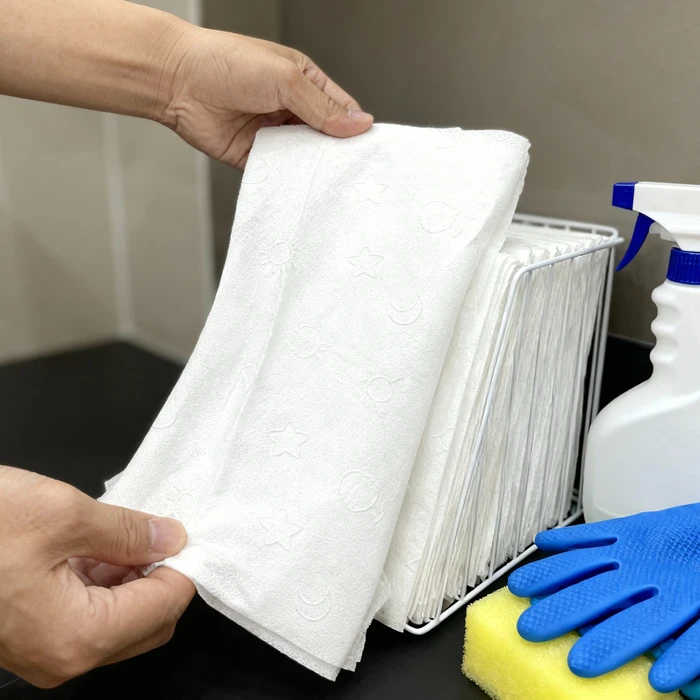 Star Pattern Nonwoven Material