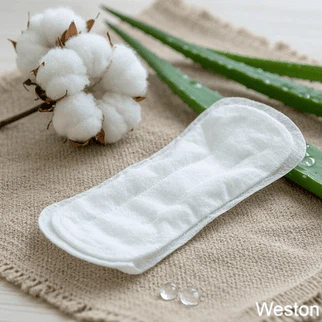 Wholesale Organic Sanitary Pads Top Sheet Material （GOTS Certified）